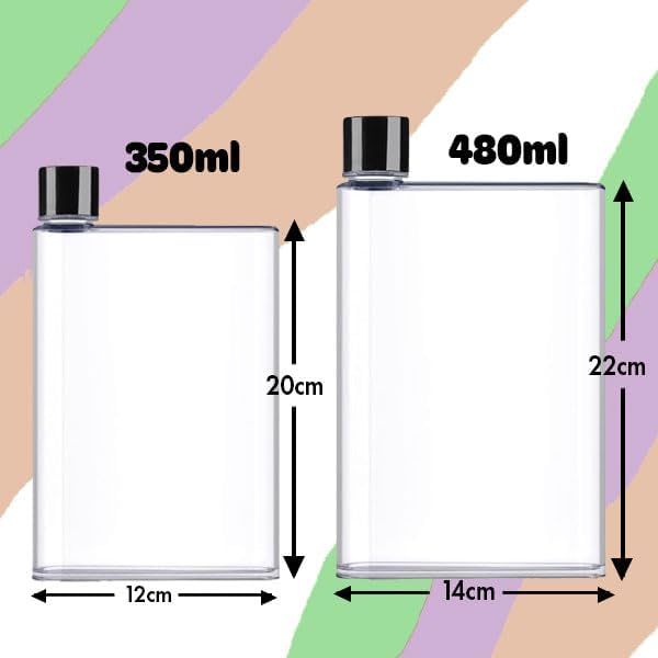 flat bac water bottle uk Flat Pack Water Hydration Bottle:420ml: Fit Handbags Backpacks. – Flasks  Online