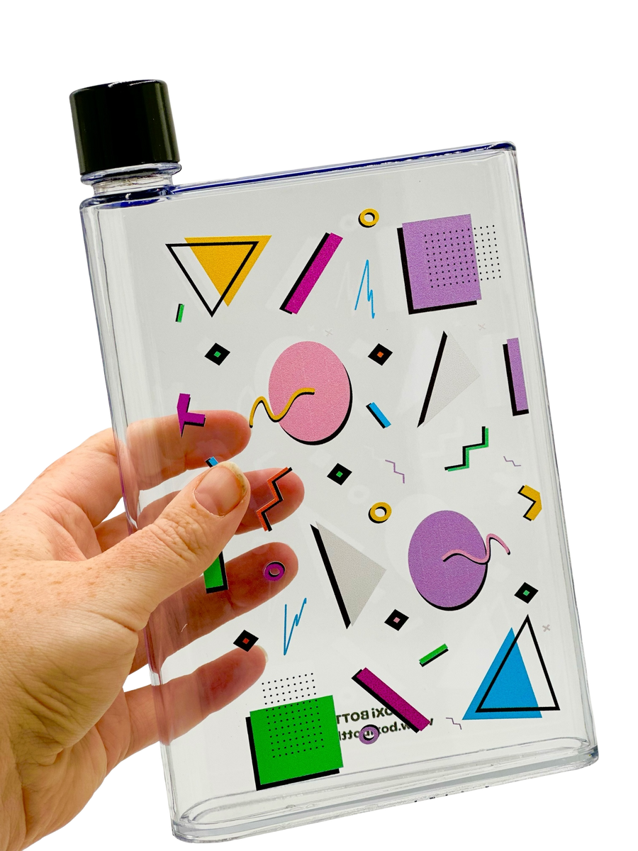Handbag Flasks Flat Pack Water Hydration Bottle:420ml: Fit Handbags Backpacks ...